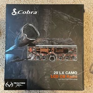 Cobra LCD CB Radio 29 LX Camo